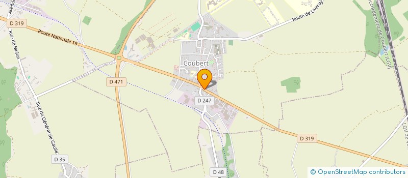 localisation de l'entreprise SCI VILLA CPF  COUBERT