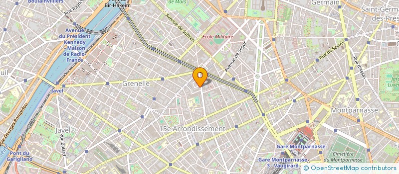 localisation de l'entreprise SCI VILLA CROIX-NIVERT  PARIS