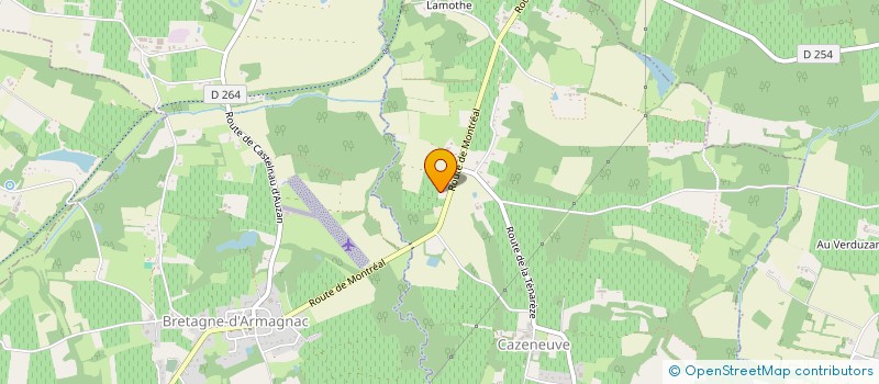 localisation de l'entreprise SCI VILLA D'AUZAN  EAUZE