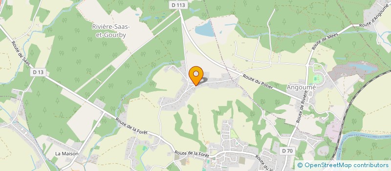 localisation de l'entreprise SCI VILLA D'EAUZE  RIVIERE-SAAS-ET-GOURBY