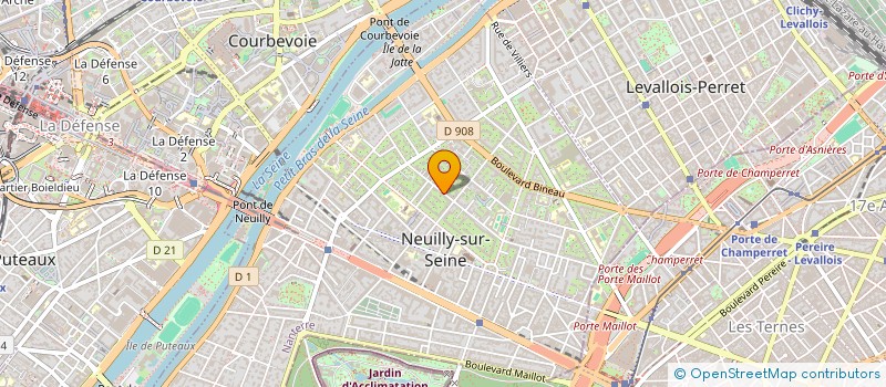 localisation de l'entreprise SCI VILLA D'HESTIA  PARIS