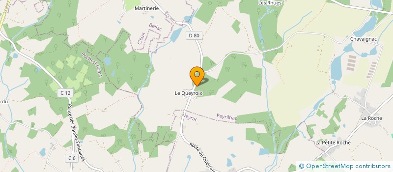 localisation de l'entreprise SCI VILLA D'ISLY  SAINT-GENCE