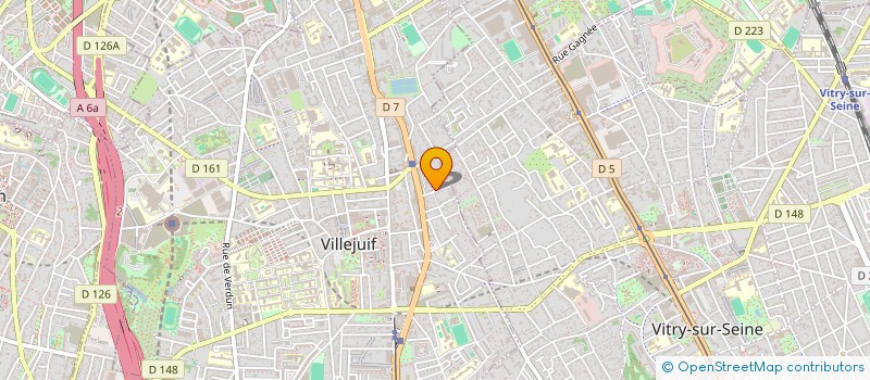 localisation de l'entreprise SCI VILLA D'OR à VILLEJUIF