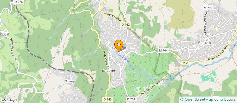 localisation de l'entreprise SCI VILLA DE LA PLAGE - CAP NEGRE  VOLVIC