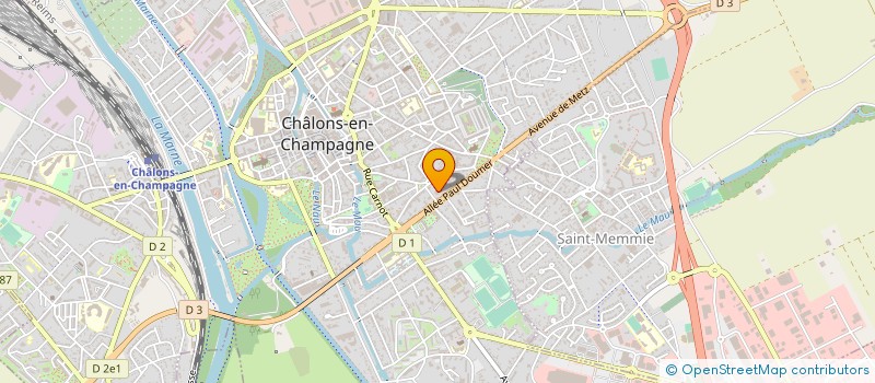 localisation de l'entreprise SCI VILLA DE TERLINE à CHALONS-EN-CHAMPAGNE