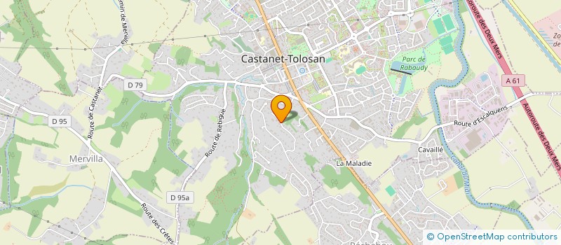 localisation de l'entreprise SCI VILLA DES CORDELIERS à CASTANET-TOLOSAN