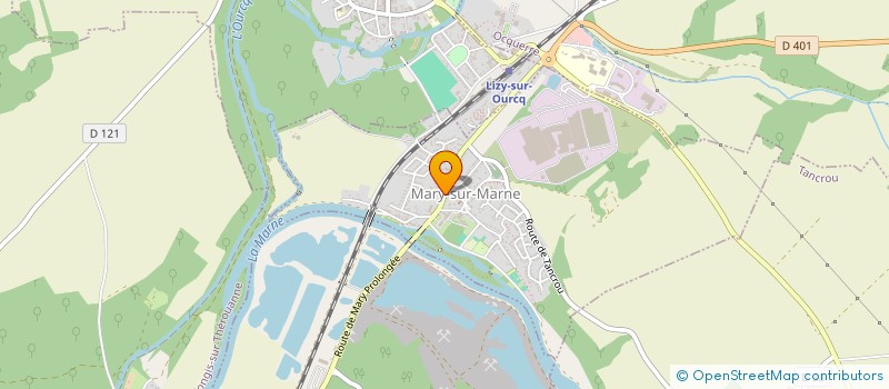 localisation de l'entreprise SCI VILLA DES IRIS  MARY-SUR-MARNE