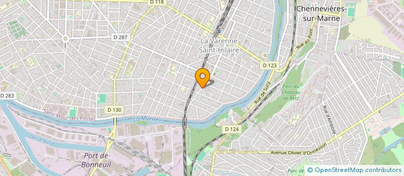 localisation de l'entreprise SCI VILLA DES SORBIERS à SAINT-MAUR-DES-FOSSES