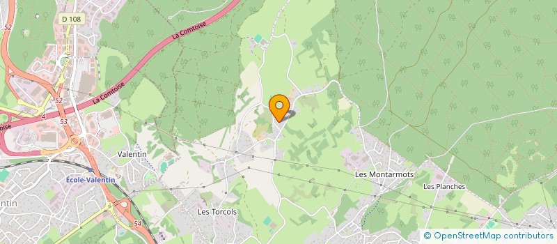 localisation de l'entreprise SCI VILLA DES TILLEULS  BESANCON