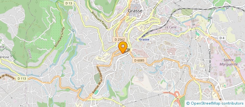 localisation de l'entreprise SCI VILLA DONNET à GRASSE