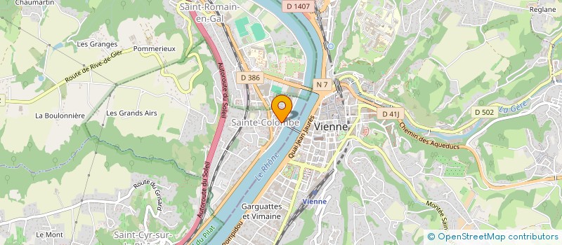 localisation de l'entreprise SCI VILLA DRUGE  SAINTE-COLOMBE