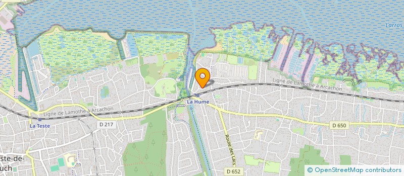 localisation de l'entreprise SCI VILLA ELISABETH  GUJAN-MESTRAS