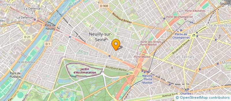 localisation de l'entreprise SCI VILLA EMILE à NEUILLY-SUR-SEINE