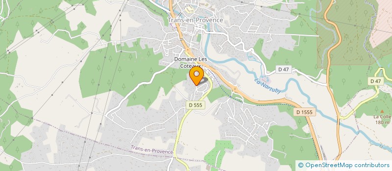 localisation de l'entreprise SCI VILLA FLEURIE à TRANS-EN-PROVENCE