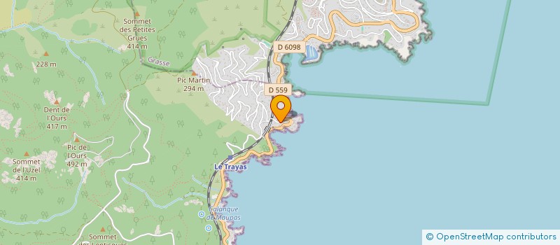 localisation de l'entreprise SCI VILLA FLORENCE  SAINT-RAPHAEL