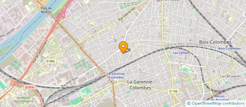 localisation de l'entreprise SCI VILLA FOISSEY à COLOMBES