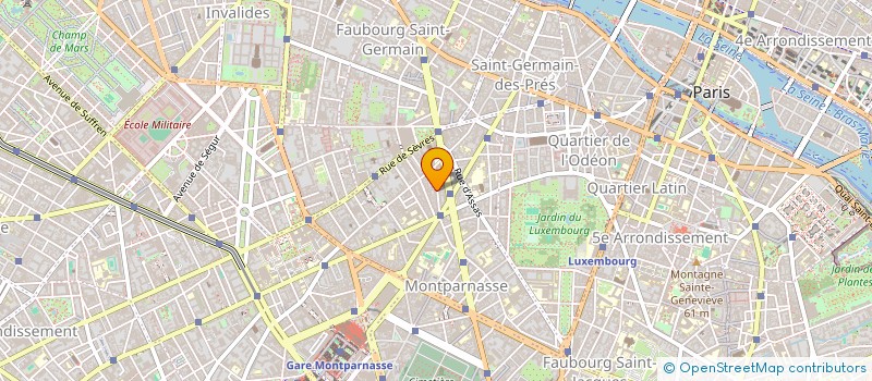 localisation de l'entreprise SCI VILLA GABRIELLE  PARIS