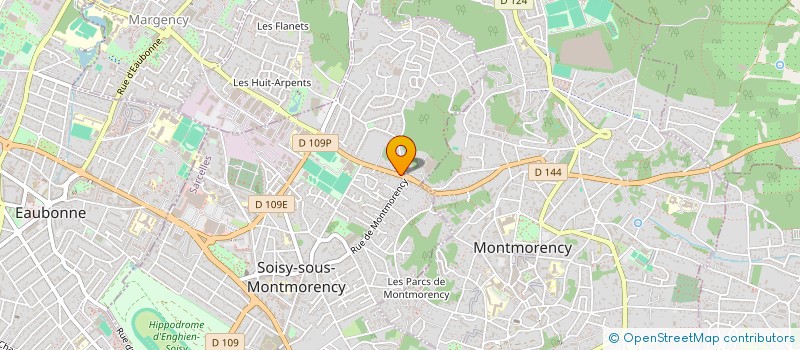 localisation de l'entreprise SCI VILLA GARCIA AMARANTE à SOISY-SOUS-MONTMORENCY