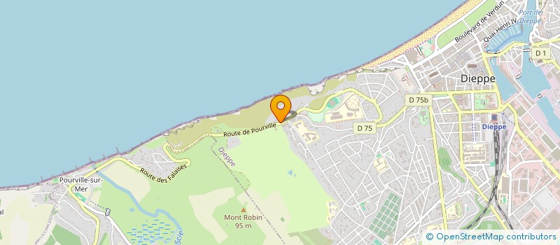 localisation de l'entreprise SCI VILLA HELENE  DIEPPE