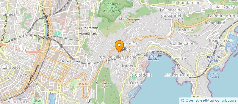 localisation de l'entreprise SCI VILLA JULIA à VILLEFRANCHE-SUR-MER