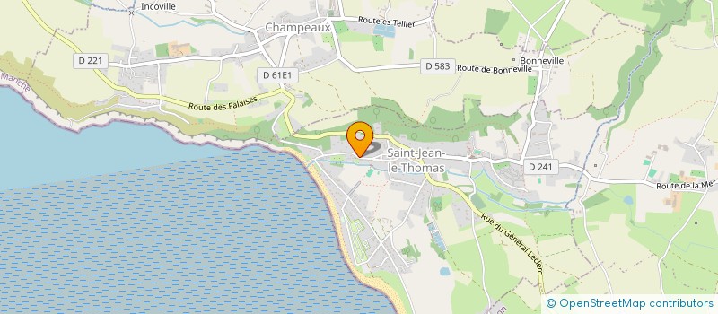 localisation de l'entreprise SCI VILLA JULIETTE  SAINT-JEAN-LE-THOMAS