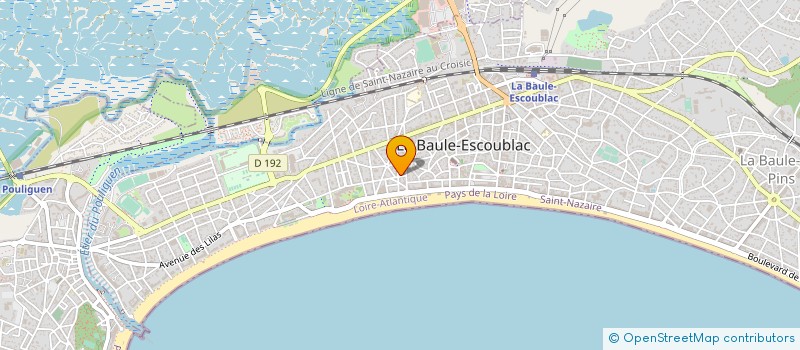 localisation de l'entreprise SCI VILLA KER LOTI à LA BAULE-ESCOUBLAC