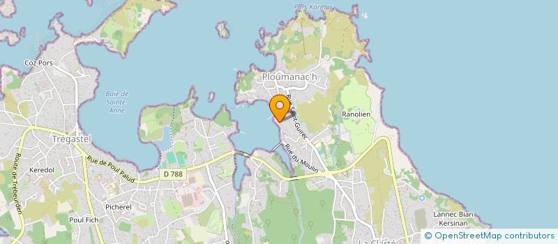 localisation de l'entreprise SCI VILLA KOSKEOL  PERROS-GUIREC