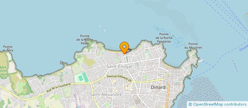 localisation de l'entreprise SCI VILLA L'ALBATROS  DINARD