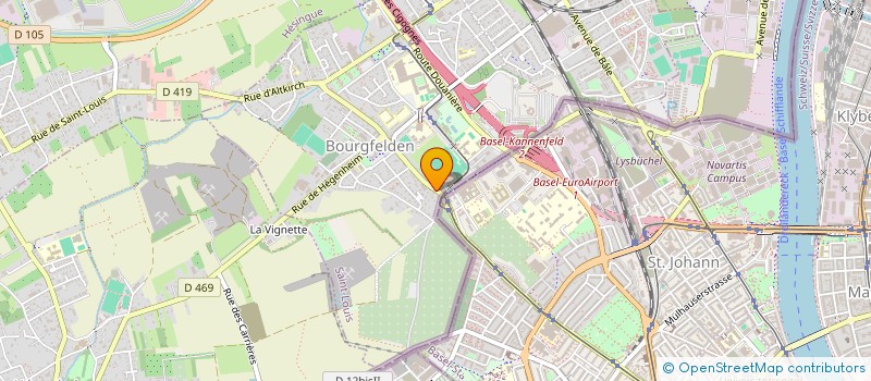 localisation de l'entreprise SCI VILLA LES PALMIERS  SAINT-LOUIS