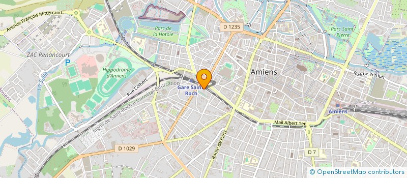 localisation de l'entreprise SCI VILLA LES TAMARIS à AMIENS