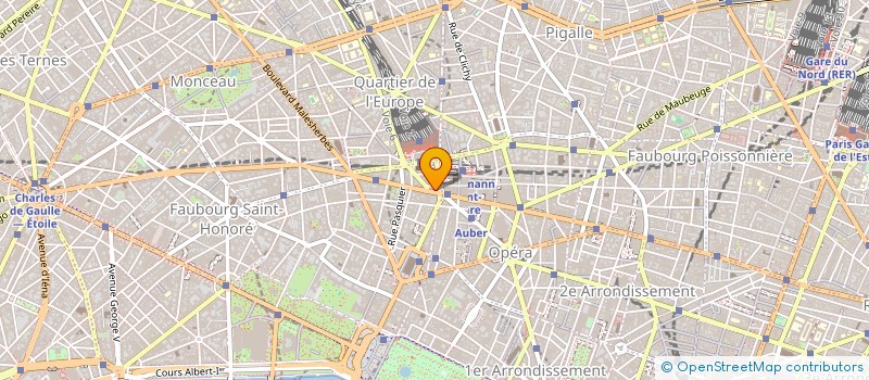 localisation de l'entreprise SCI VILLA LOURCINE  PARIS