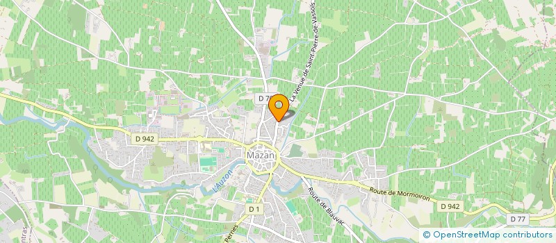 localisation de l'entreprise SCI VILLA MADAZANO  MAZAN