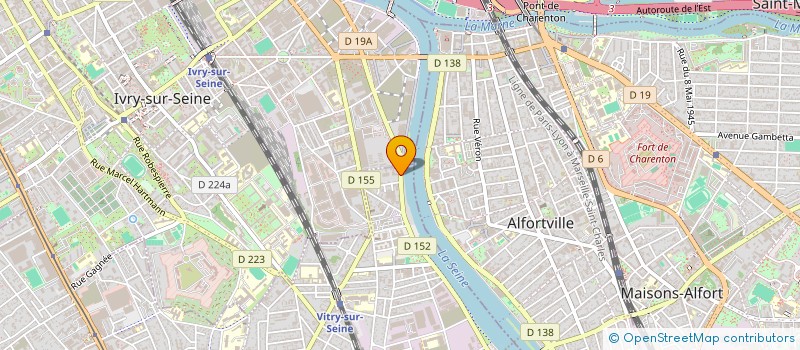 localisation de l'entreprise SCI VILLA MARCONI  VITRY-SUR-SEINE