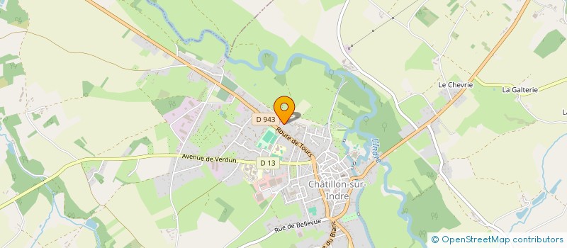 localisation de l'entreprise SCI VILLA MARGUERITE à CHATILLON-SUR-INDRE