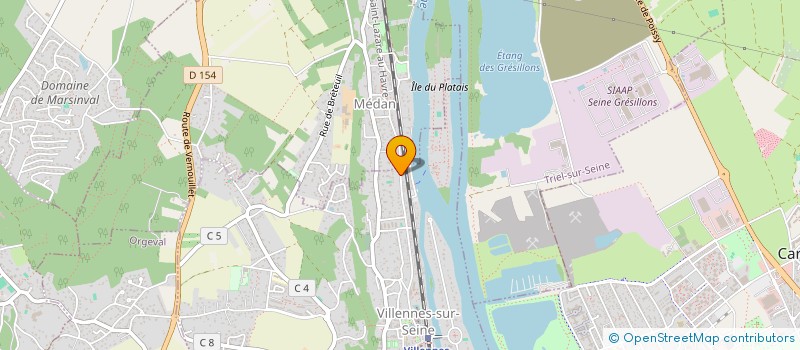 localisation de l'entreprise SCI VILLA MARGUERITE  VILLENNES-SUR-SEINE