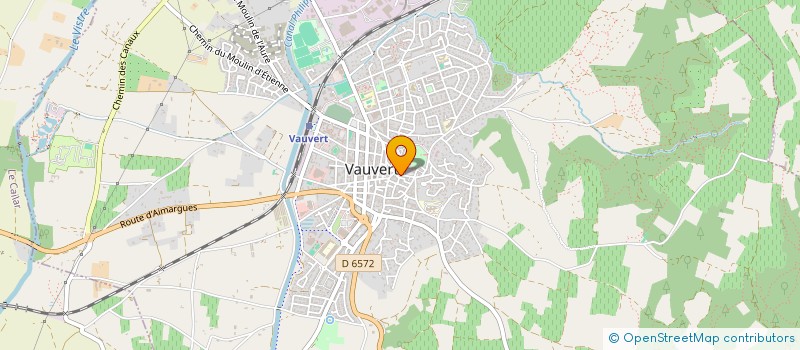 localisation de l'entreprise SCI VILLA MARGUERITTES  VAUVERT