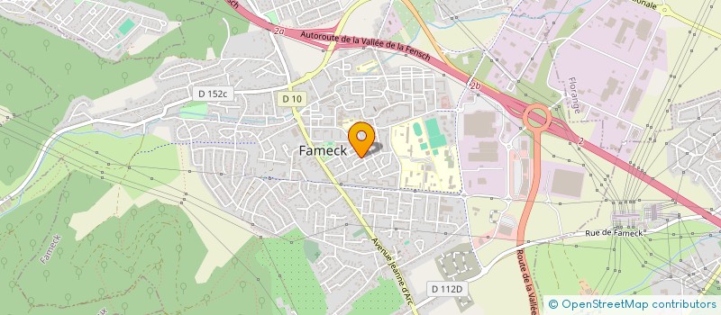 localisation de l'entreprise SCI VILLA MARIA  FAMECK