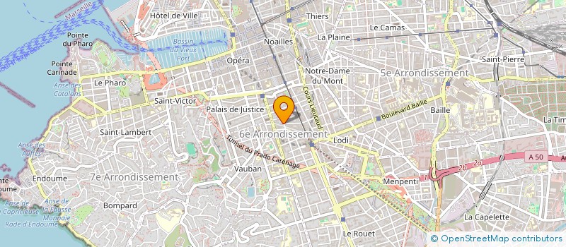 localisation de l'entreprise SCI VILLA MARLIOZ à MARSEILLE
