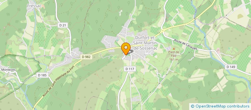 localisation de l'entreprise SCI VILLA MARTIN  DURFORT-ET-SAINT-MARTIN-DE-