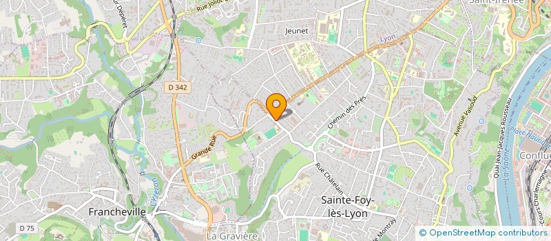 localisation de l'entreprise SCI VILLA MERIEN ANTIBES  SAINTE-FOY-LES-LYON