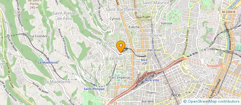 localisation de l'entreprise SCI VILLA MEXICO à NICE