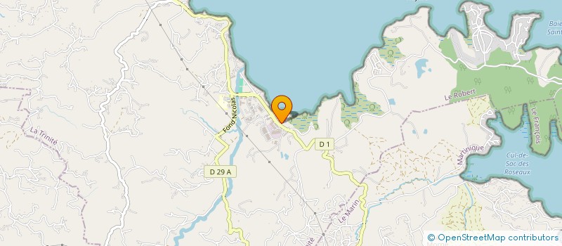 localisation de l'entreprise SCI VILLA MOLITOR  LE ROBERT