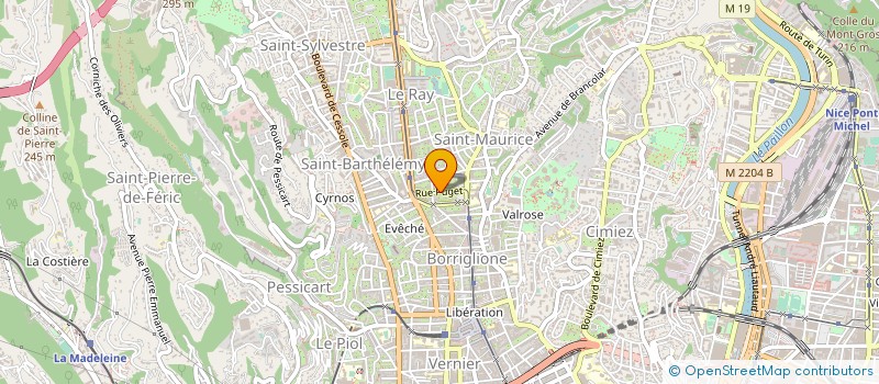 localisation de l'entreprise SCI VILLA MONTREAL à NICE