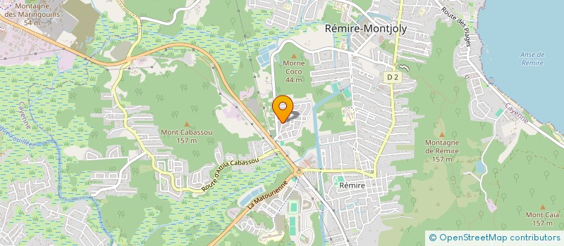 localisation de l'entreprise SCI VILLA MS  REMIRE-MONTJOLY