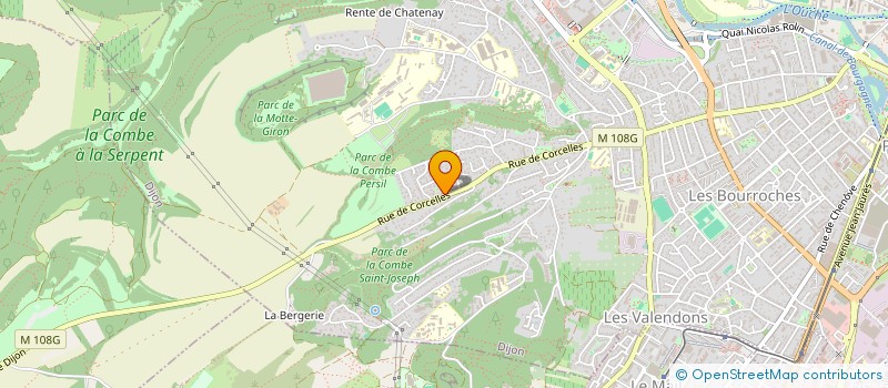 localisation de l'entreprise SCI VILLA NATION à DIJON