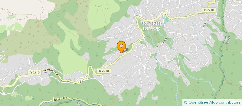 localisation de l'entreprise SCI VILLA NO 5 (SERENITE) à TOURRETTES-SUR-LOUP