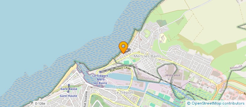 localisation de l'entreprise SCI VILLA OPALINE  MERS-LES-BAINS