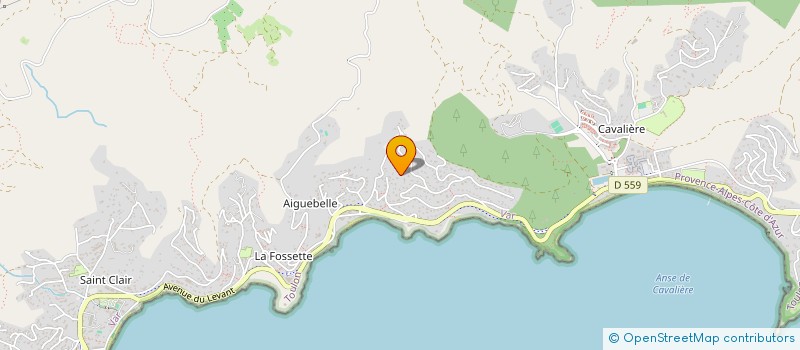 localisation de l'entreprise SCI VILLA OURSINADE à LE LAVANDOU