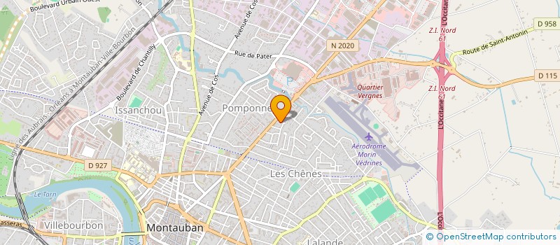 localisation de l'entreprise SCI VILLA PARIS  MONTAUBAN