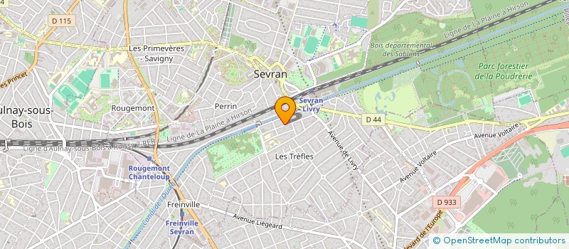 localisation de l'entreprise SCI VILLA PARIS à SEVRAN